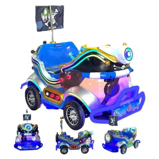 صورة سيارة كهربائية للأطفال بتصميم قراصنة